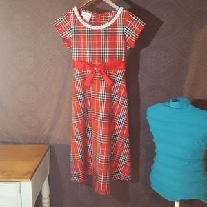 Holiday dress nice thick fabric.